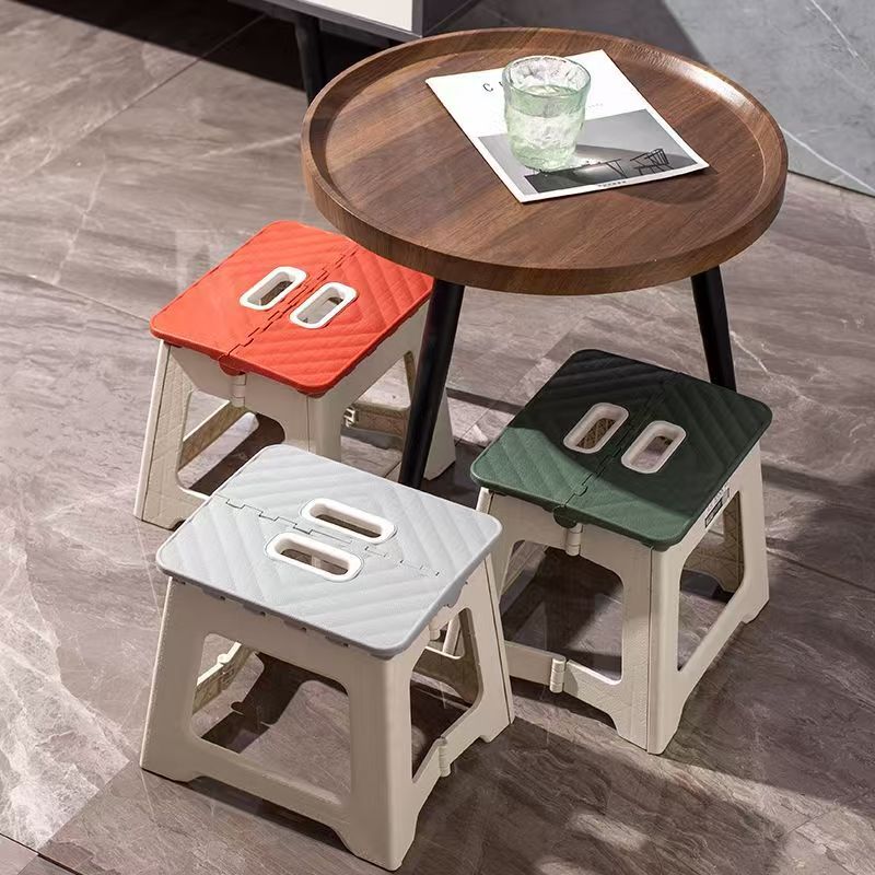 Foldable stool, thickened adult chair, portable home & outdoor camping chair, handheld durable student chair