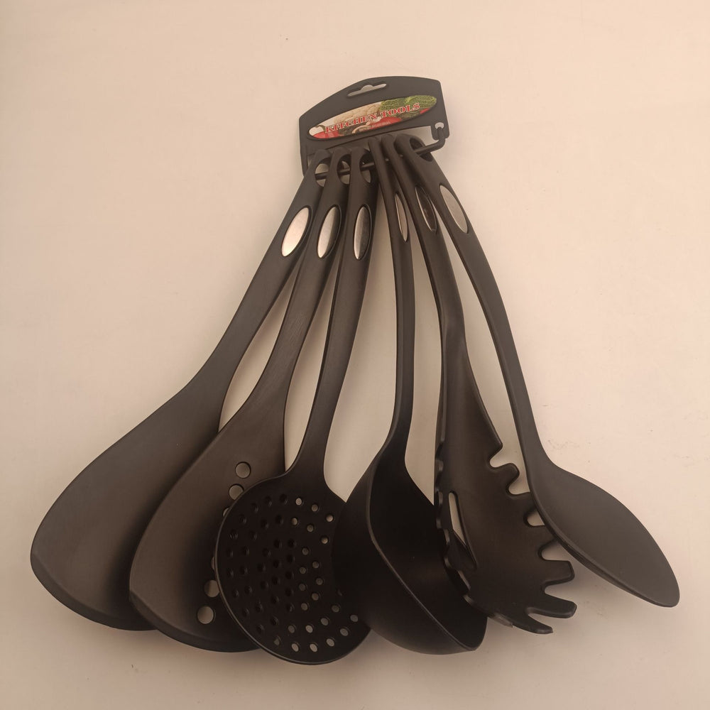 nylon spatula six-piece set of spoons kitchen multi-functional cooking high temperature resistant kitchenware set manufacturer wholesale