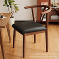 For home dining table and chairs taishi chair modern casual commercial restaurant dining chair dining table stool horn chair chair back chair