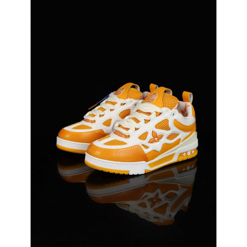 foreign trade european station chubby bread shoes height-increasing dad shoes thick-soled sneakers for men and women same style couple sneakers