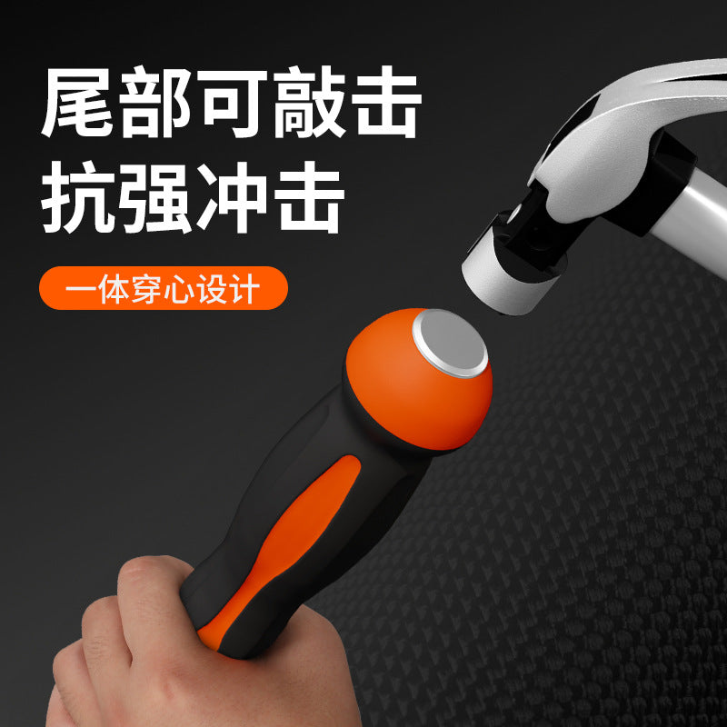 Manufacturer wholesale large screwdriver extra large super long large one-word screwdriver lengthened can knock long rod piercing screwdriver cone box