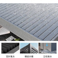 Export export villa garden aluminum alloy flip louvers pavilion terrace casual large size pergola personalized factory