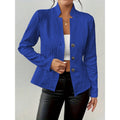 Independent station  fashionexportfall and winternew arrivalhot selling button pattern small suit outwear