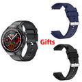 Ultra-long battery life non-invasive blood glucose smartwatch with precision monitoring of internal organ health, uric acid, blood pressure, and lipid levels, featuring bluetooth calling