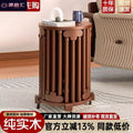 Coffee table stool solid wood dining table stool dining chair sofa for home living room small stool stackable foldable stool four-in-one stool
