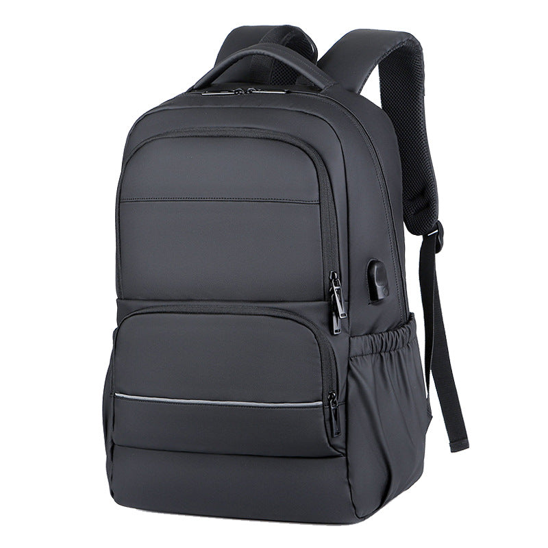 Cross-border men's commute business backpack high-end sense large-capacity travel backpack backpack computer bag waterproof schoolbag