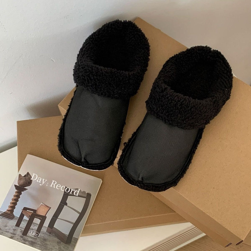 Thickened soft stuffed cover detachable cotton cover furry liner shoe cover crocs fleece-lined liner winterheattech shoe cover