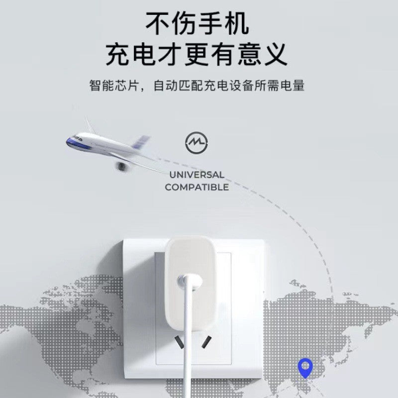 65w european standard super fast charging head suitable for reno5/findx4 mobile phone charging head 6a data cable usb charger