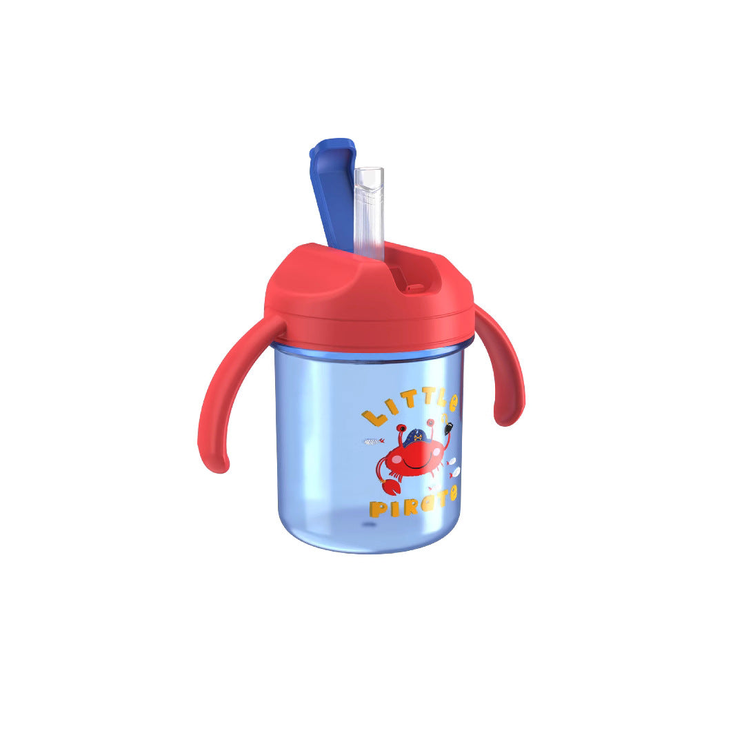 English boxed new infant learning drinking cup baby drinking cup children's milk cup with scale factory direct sales