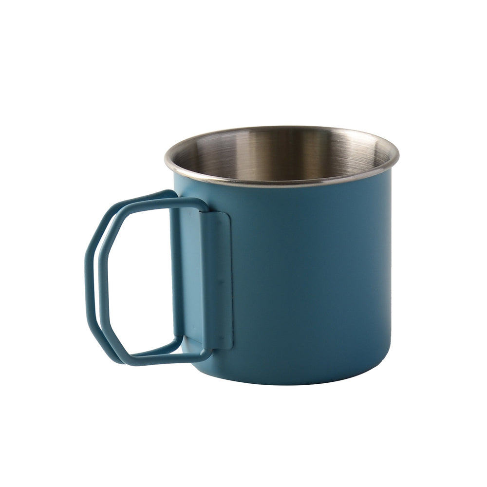 304 stainless steel travel mug - portable folding water cup - household stainless steel tumbler - student cup - wholesale