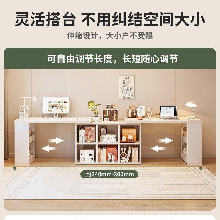 Corner desk home study table bedroom girls dressing table bookcase all-in-one free combination corner computer desk