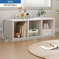 Balcony bay window storage cabinet storage rack cabinet storage cabinet plaid cabinet floor-standing single-layer low cabinet bookshelf for home bookcase