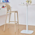 Casual modern bar front desk chair for home island bar stool high stool thickened scandinavian plastic back chair bar chair