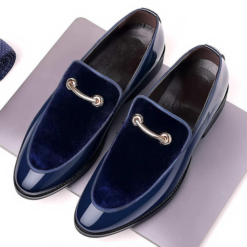 British style you are leather shoes suede patent leather casual shoes k-styletrendy loafers wedding men's shoes hairdresser flats