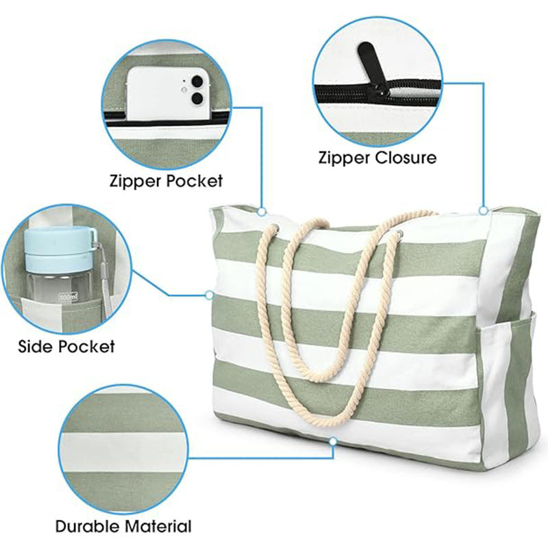 Samsonite manufacturer canvas bag sundries storage bag beach bag strong and durable strong storage bag