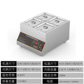 Chocolate melting machine - air circulation hot air chocolate melting furnace - commercial constant temperature insulated baking melting pot