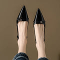Baotou sandals elegant socialite french high heels women's stilettos with skirt one-strap small fragrant styleflatsflats