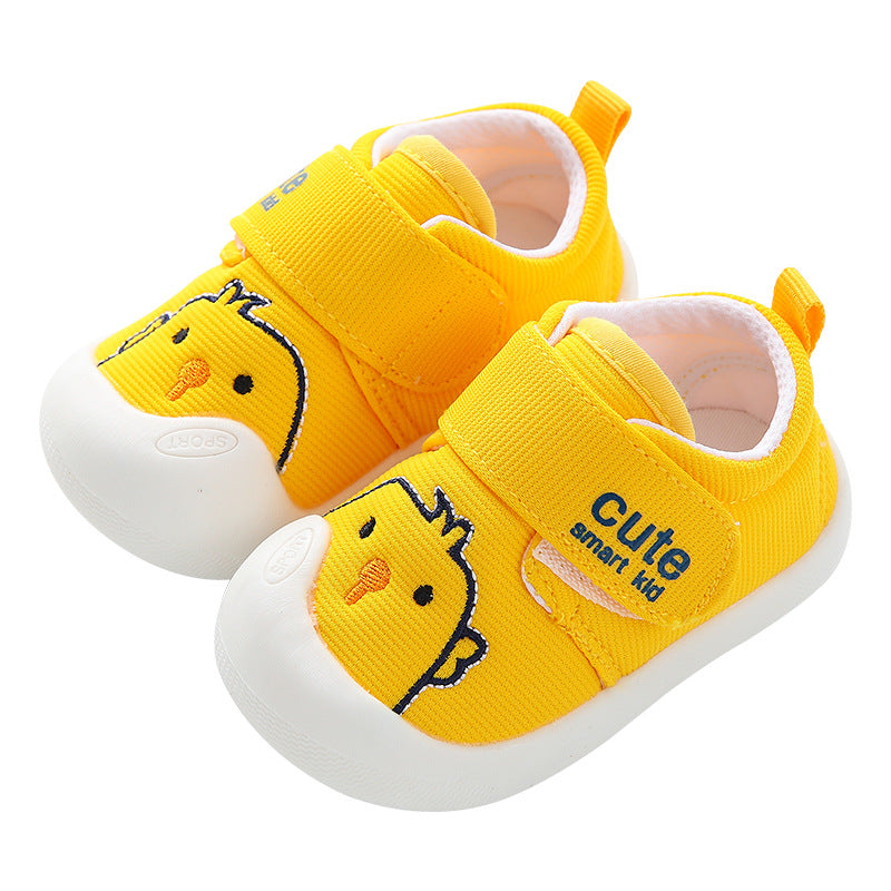 autumn collection: new fall toddler shoes for baby girls (0-1-3 years) - fabric spring/autumn first walker shoes for baby boys
