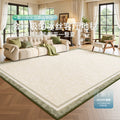 Ice silk mat carpet living room green french cream style summer no-wash wipeable sofa no-maintenance mat floor mat
