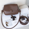 Women's bag 2023 spring collection: mori girl style, niche design, affordable luxury, shoulder & crossbody bag, trendy & chic, viral tiktok style, vintage soft leather