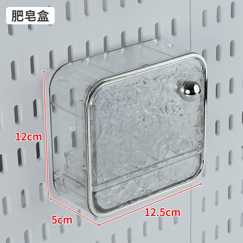 No punching hole board Shelf Kitchen hole board Accessories Storage and finishing Display rack Multifunctional hole board