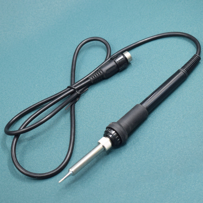 Electric soldering iron welding table handle 1321 Soldering iron handle High temperature resistant silicone plug-in heating core handle 5 pins and five holes