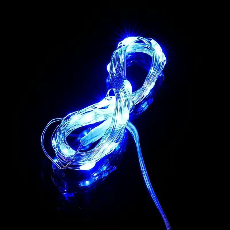 Led Internet celebrity light string battery box birthday cake decorative light string light gift box lover happy holiday copper wire lanterns