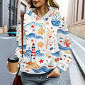 hot-selling women's hoodies, new casual loose long-sleeved hooded sweatshirts, dropshipping available