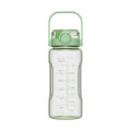 Summer new arrival: large capacity sports water bottle - high temperature resistant, dual-drink spout, drop-proof, portable fitness bottle, stylish plastic cup
