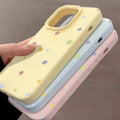 Macaron colorful little star print case for apple 17 pro max, girly iphone 18 soft case, 15