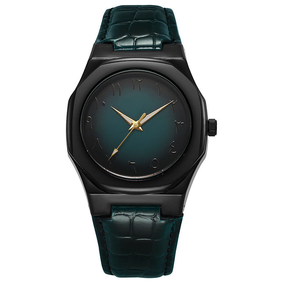 2025 cross-border e-commerce hot-selling arabic & southeast asian/middle eastern men's quartz wristwatches - wholesale