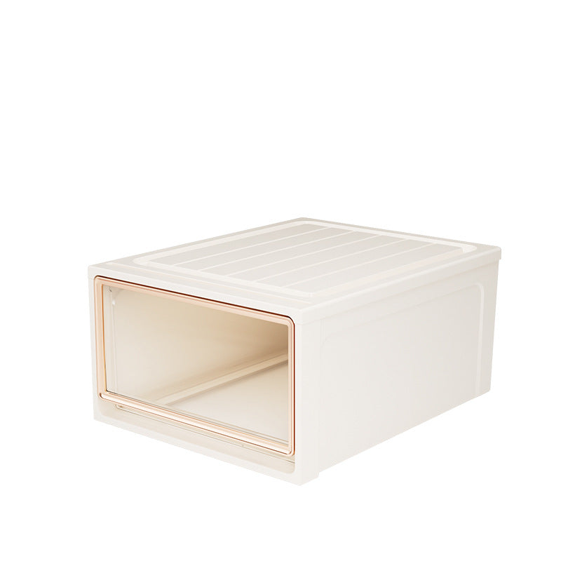 Drawer storage box Plastic locker Household clothes Underwear Clothing finishing Thickened large-capacity storage box