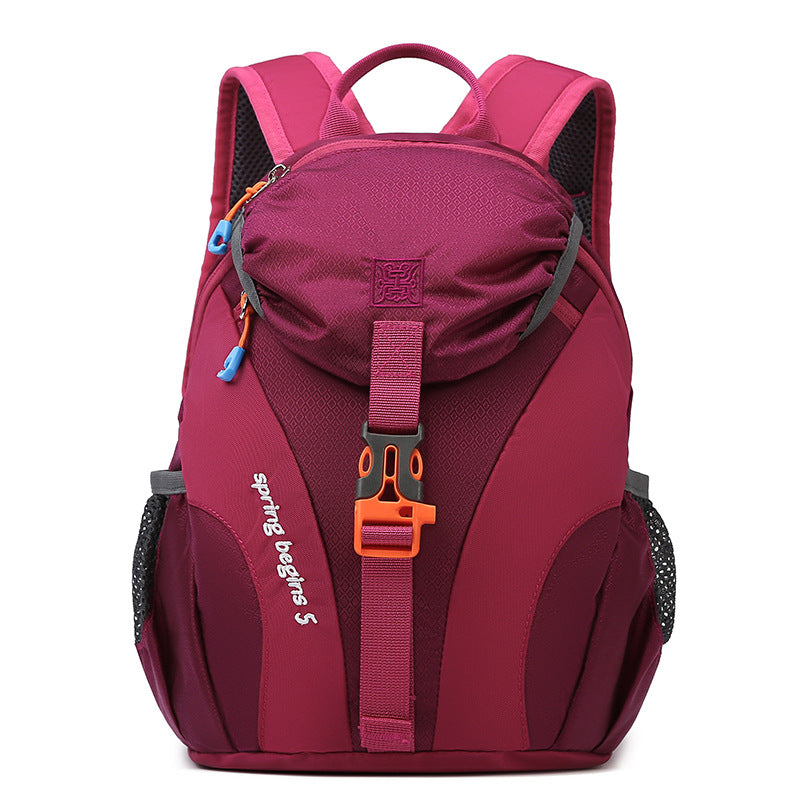 Customized Children's Outdoor Travel Backpack Cycling Hiking 4-7 Years Old Mountaineering Bag Elementary School Bag Multifunctional