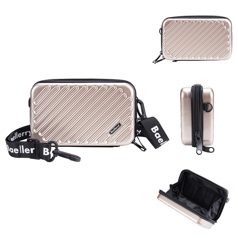Baellerry new women's PC cosmetic bag  mini box crossbody zipper travel storage bag wholesale