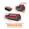 3+1+1+ long coffee table (cowhide)