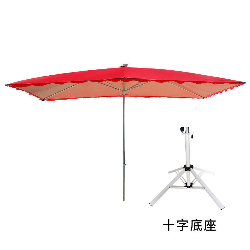 Sun umbrella sun umbrella tent outdoor large umbrella stall square umbrella type thickened durable awning street stall courtyard commercial
