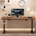 Smart adjustable height desk, gaming desk, electric computer desk, table, desk, home office desk, solid wood particleboard, minimalist modern style