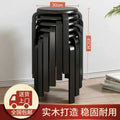 Solid wood stool round stool for home wooden bench soft stool living room coffee table low stool dining stool stackable small stool