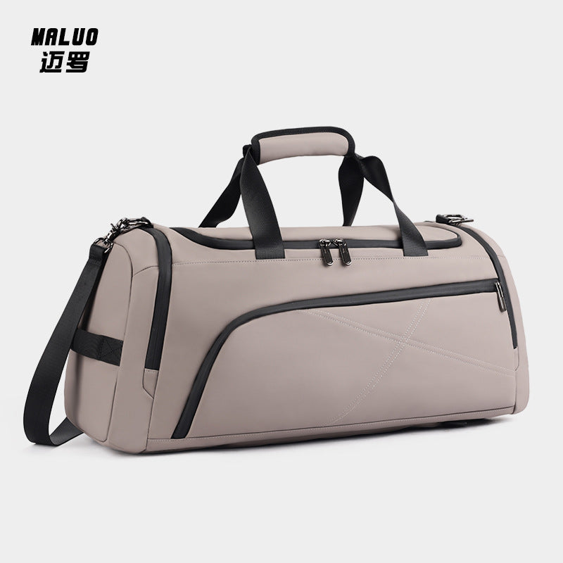 New outdoor sports training bag cover tie rod dry and wet separation travel bag large capacity multi-function double back luggage bag