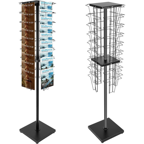 Source Factory Metal Rotating Calendar Card Greeting Card Display Stand Postcard Display Stand