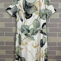 wholesale women's short-sleeved dresses, fashionable women's dresses for spring, summer, and autumn, new cross-border printed designs