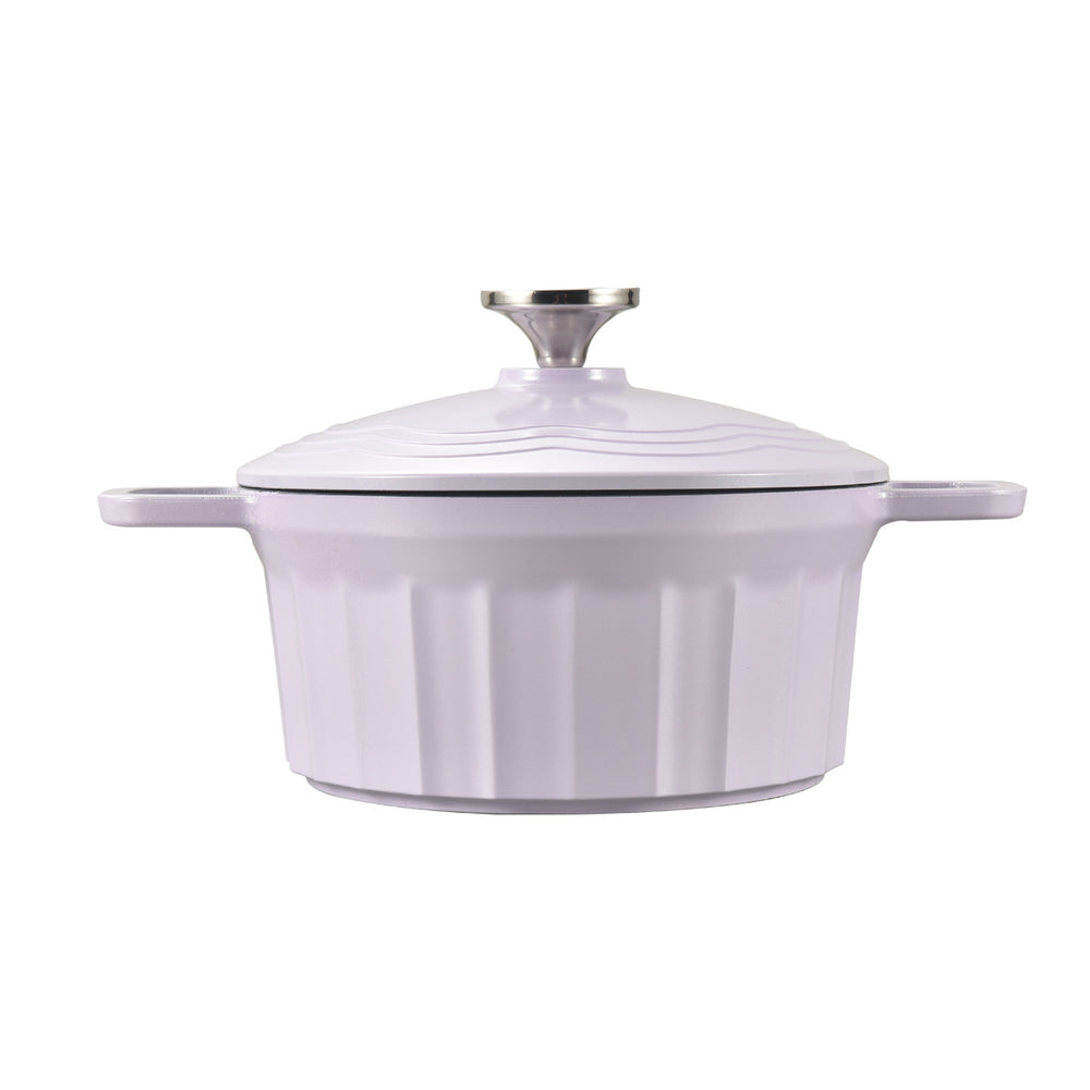 Custom oem non-stick ceramic casserole pot, soup pot, stew pot, multi-purpose enamel pot for home use