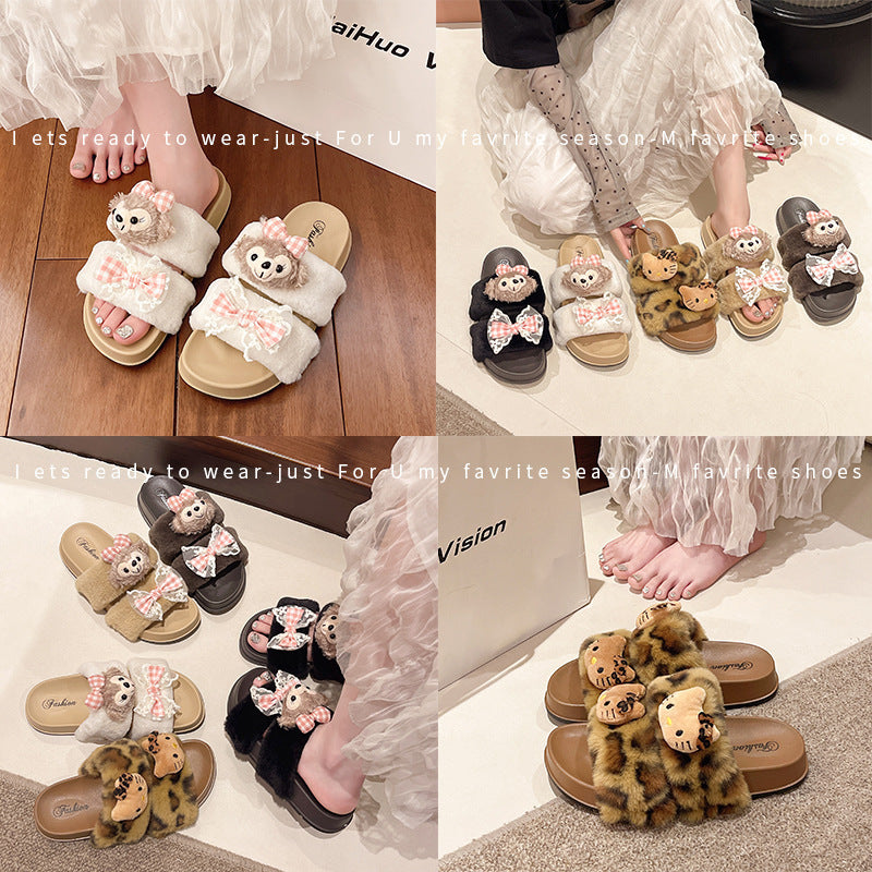 2025 fall/winter new collection: chanel-inspired chunky platform birkenstock-style sandals - retro casual beach shoes, slides, and warm outdoor footwear