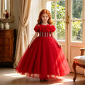 fashion stylegirl dress ankle-length party birthday princess dress for banquet clothing tutu skirt in stock