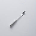 Minimalist ceramic handle cutlery set - polka dot design stainless steel tableware - creative, high-value steak knife and fork wholesale