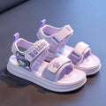 Girls' sandals & princess shoes: new  summer collection - stylish soft-soled beach sandals for girls, anti-slip baby slippers