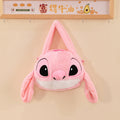 New cute animal crossbody bag for women - japanese style soft and sweet girly plush cartoon foreign trade bag - children's handbag