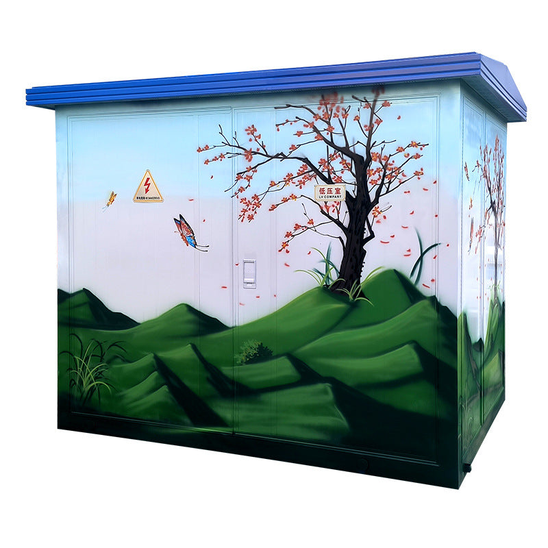 Landscape box-type substation 250Kva photovoltaic mobile substation combined complete set of distribution room transformer manufacturer