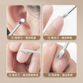 German precision angled edge nail clippers & cuticle nippers 10-piece manicure & pedicure tool set - wholesale