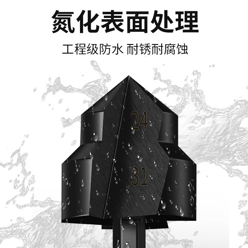 Baolian punch hexagonal shank PPR lifting drill bit water pipe reaming drill 20/25/32 ladder drill inner wire drill bit